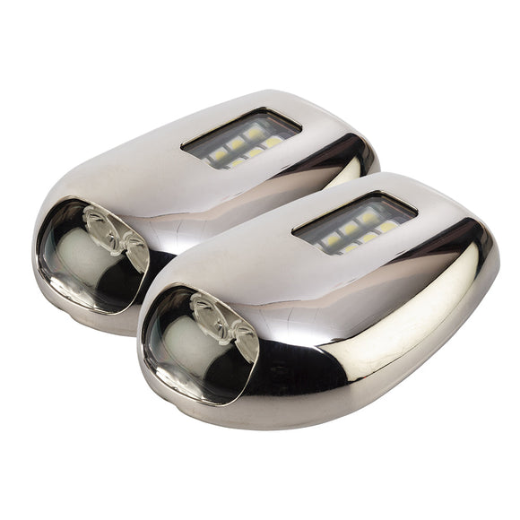 Luces de acoplamiento LED (CREE) de acero inoxidable Sea-Dog [405951-1]