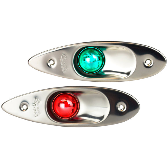 Luces laterales LED de montaje empotrado de acero inoxidable Sea-Dog [400080-1]