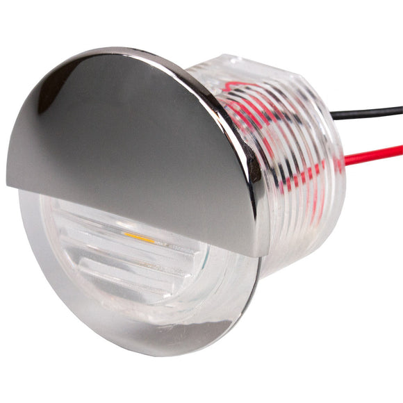 Luz de cortesía de montaje empotrado LED redondo Sea-Dog - Blanco [401270-1]