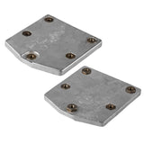 Tecnoseal Aluminio Mercury Zeus Pod Trim Tab Anode Kit con hardware [KIT-843AL]