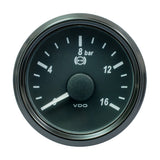 Manómetro de freno VDO SingleViu 52mm (2-1/16") - 16 Bar - 0-4.5V [A2C3832710030]
