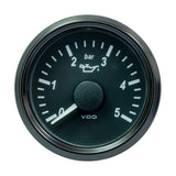 Manómetro de aceite VDO SingleViu 52mm (2-1/16") - 5 Bar - 0-180 Ohm [A2C3833160030]