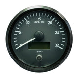 Tacómetro VDO SingleViu de 100 mm (4") - 3000 RPM [A2C3832810030]