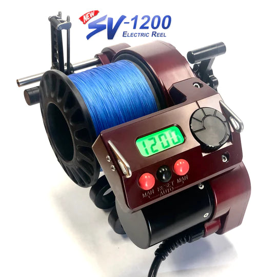 LP SV-1200 Commercial 12V Electric Reel – El Capitan Marine & Fishing Center
